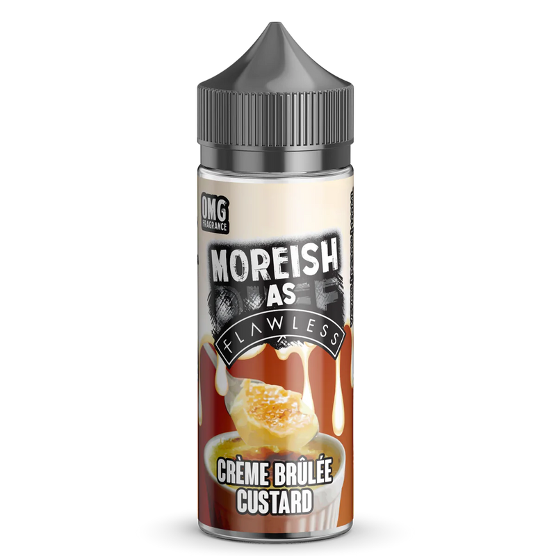 MOREISH AS FLAWLESS CREME BRULEE SHORTFILL E-LIQUID 100ML