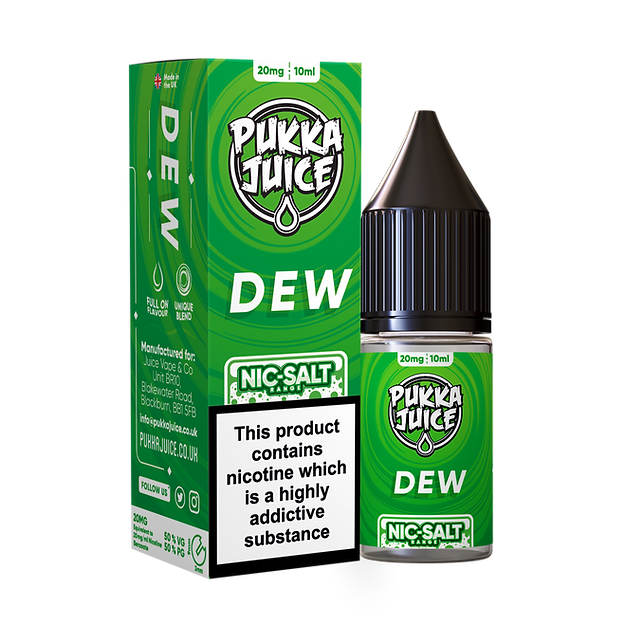 PUKKA JUICE DEW NIC-SALT 10ML