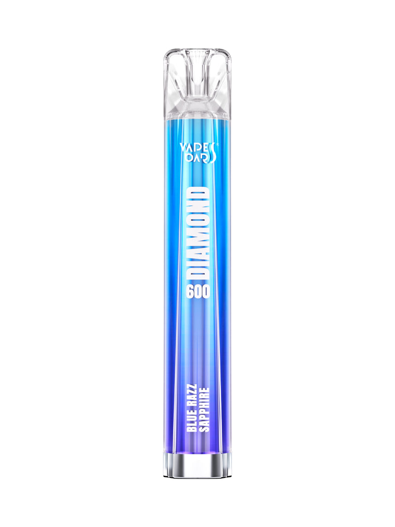 VAPES BARS DIAMOND BLUE RAZZ SAPPHIRE 600 PUFFS