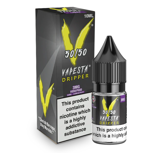 V 50/50 VAPESTA DRIPPER NIC SALT E-LIQUID 10ML