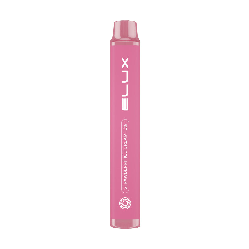 ELUX LEGEND MINI STRAWBERRY ICE CREAM DISPOSABLE 600 PUFFS