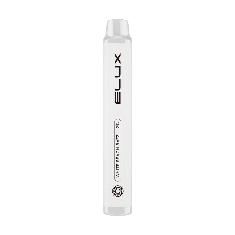 ELUX LEGEND MINI WHITE PEACH RAZZ DISPOSABLE 600 PUFFS