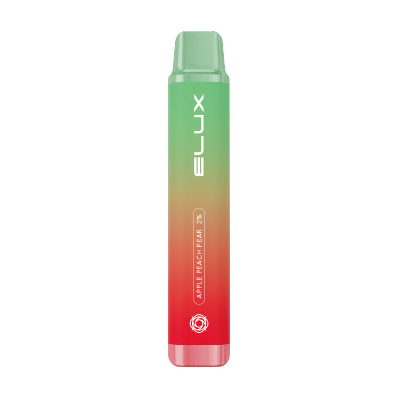 ELUX PRO 600 APPLE PEACH PEAR DISPOSABLE 600 PUFFS