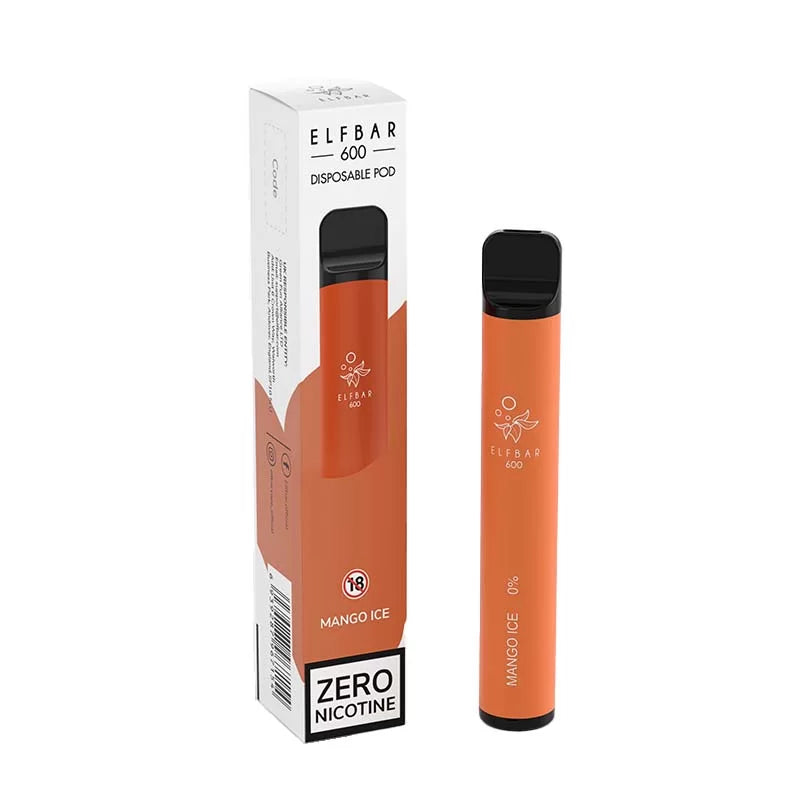 ELF BAR ZERO MANGO ICE DISPOSABLE VAPE 600 PUFFS