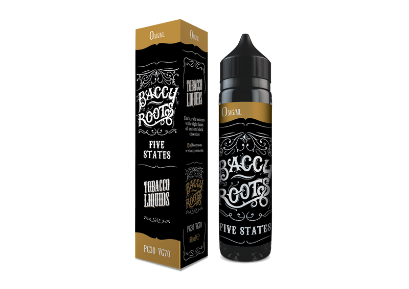 BACCY ROOTS FIVE STATES SHORTFILL 50ML