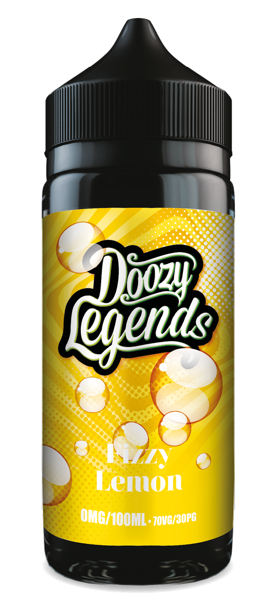 DOOZY LEGENDS FIZZY LEMON SHORTFILL E-LIQUID 100ML