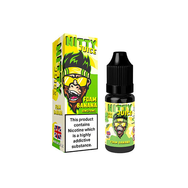 VAPES BARS NITTY JUICE FOAM BANANA 10mg/20mg