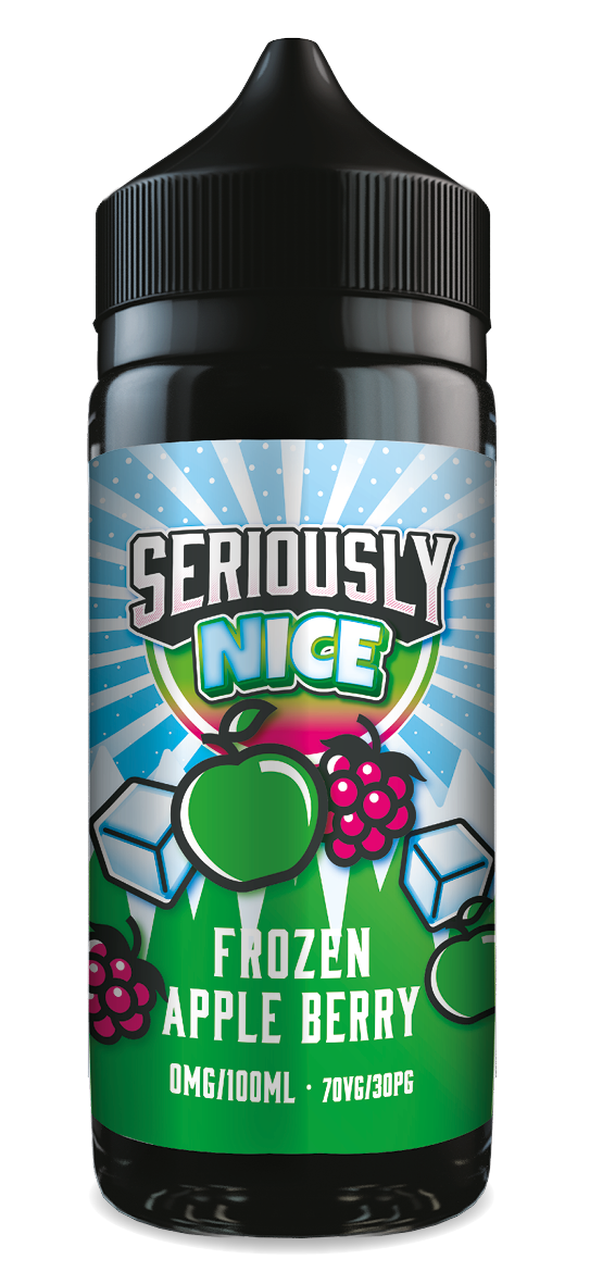 SERIOUSLY NICE FROZEN APPLE BERRY E-LIQUID SHORTFILL 100ML