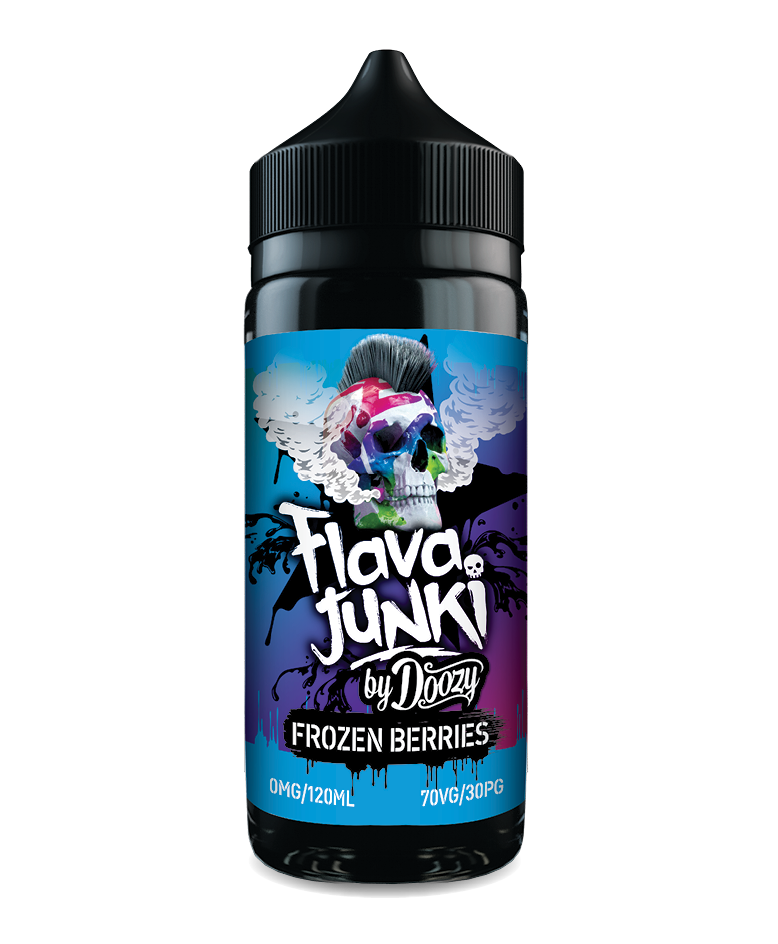 FLAVA JUNKI FROZEN BERRIES E-LIQUID SHORTFILL 100ML