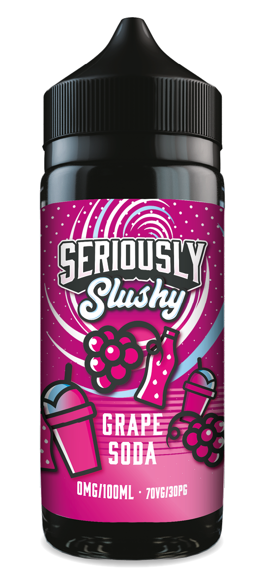 SERIOUSLY SLUSHY GRAPE SODA SHORTFILL E-LIQUID 100ML