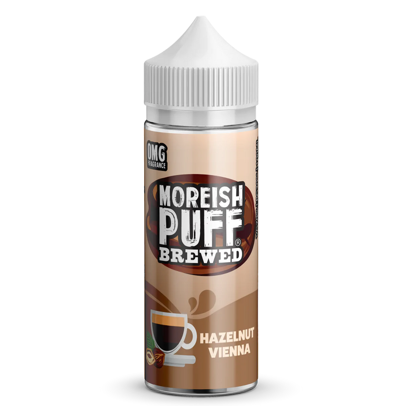 MOREISH PUFF BREWED HAZELNUT VIENNA SHORTFILL E-LIQUID 100ML