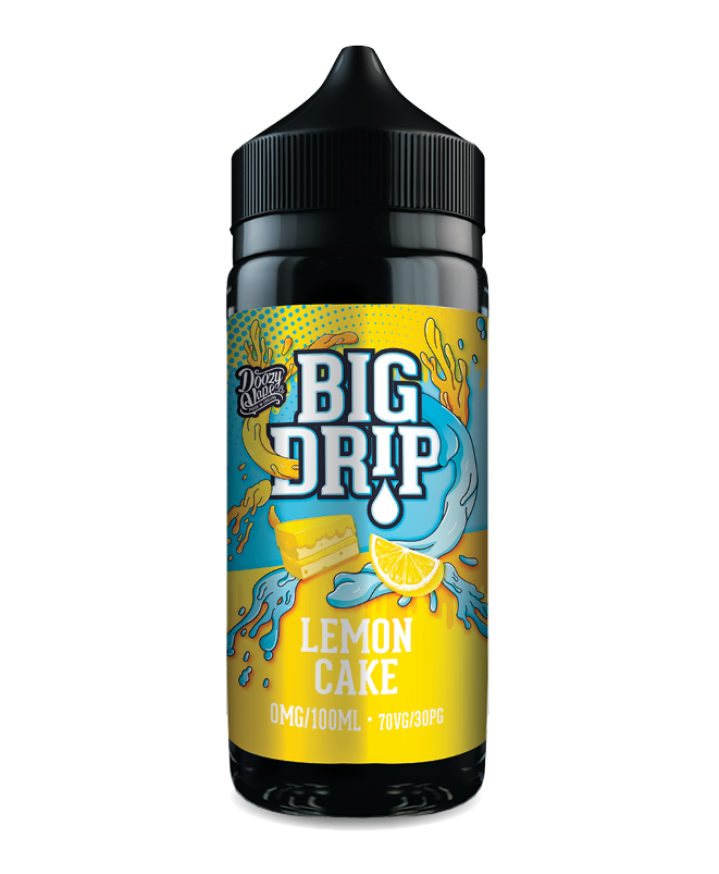 BIG DRIP LEMON CAKE E-LIQUID SHORTFILL 100ML