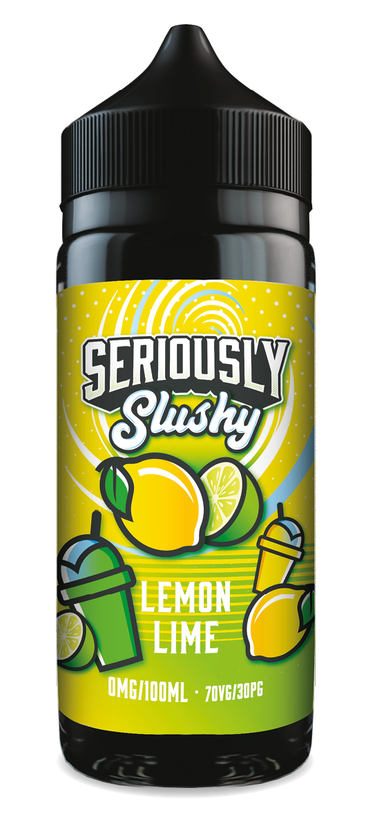 SERIOUSLY SLUSHY LEMON LIME SHORTFILL E-LIQUID 100ML