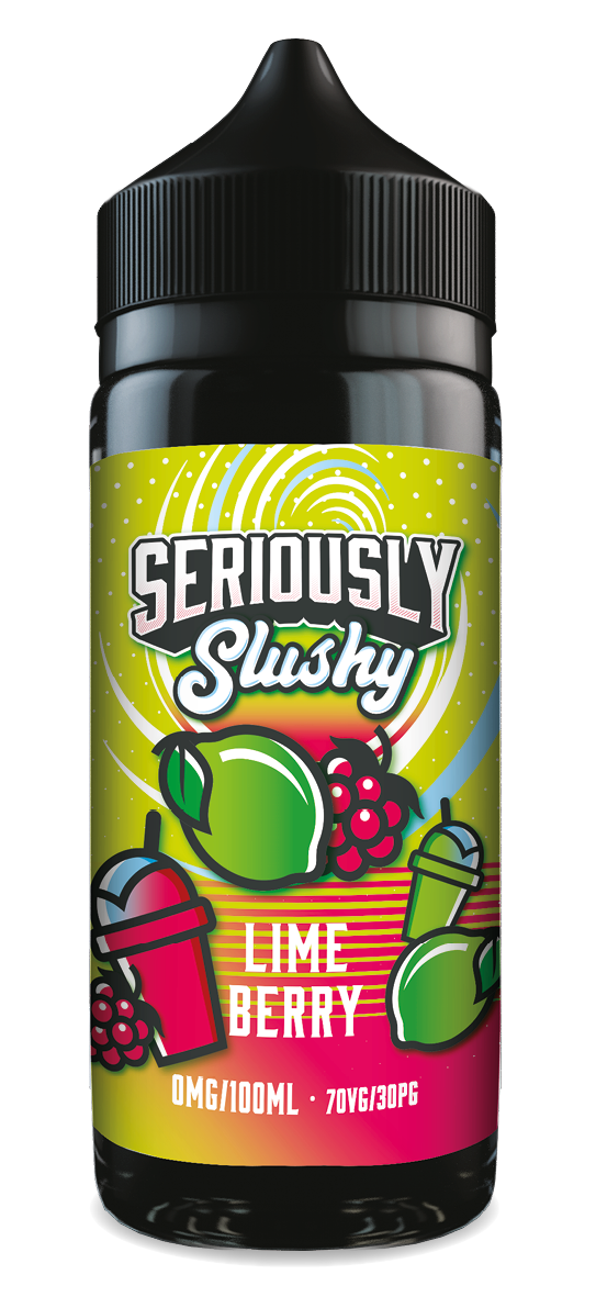 SERIOUSLY SLUSHY LIME BERRY SHORTFILL E-LIQUID 100ML