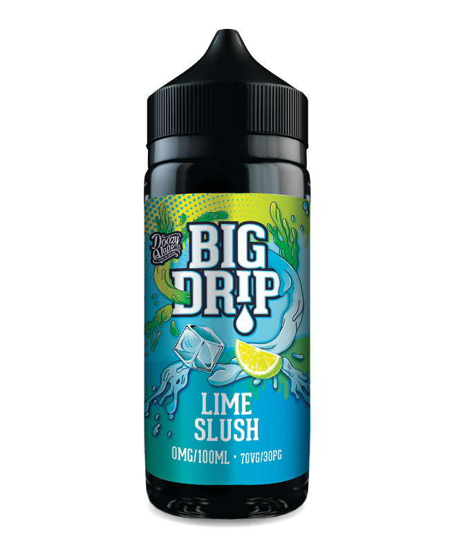 BIG DRIP LIME SLUSH E-LIQUID SHORTFILL 100ML