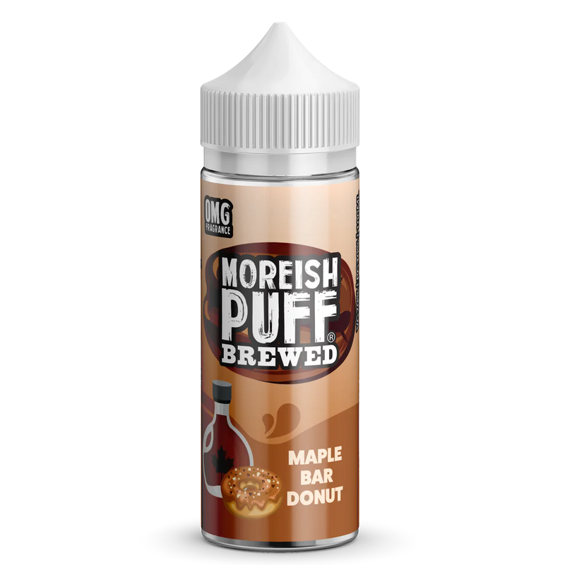 MOREISH PUFF BREWED MAPLE BAR DONUT SHORTFILL E-LIQUID 100ML