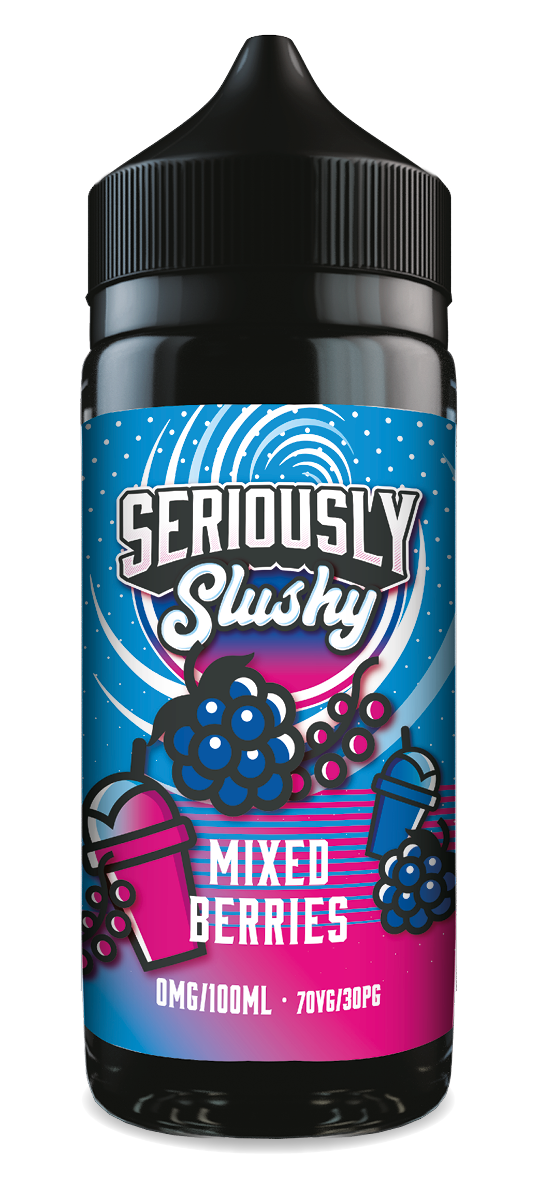 SERIOUSLY SLUSHY MIXED BERRIES SHORTFILL E-LIQUID 100ML