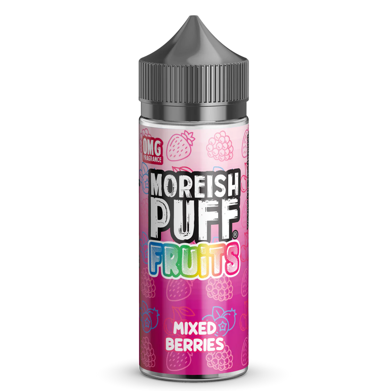 MOREISH PUFF FRUITS MIXED BERRIES SHORTFILL E-LIQUID 100ML