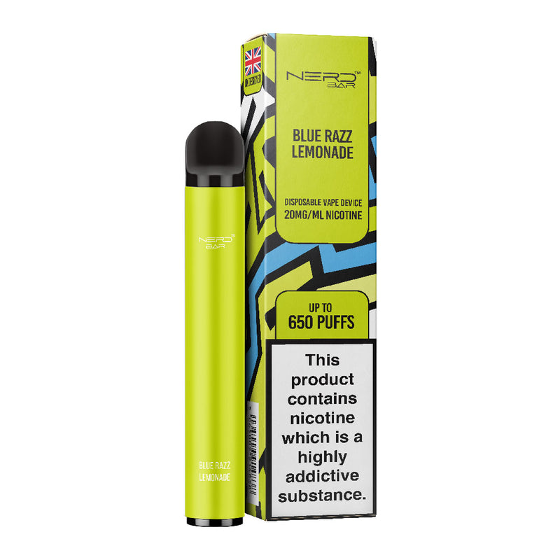 NERD BAR BLUE RAZZ LEMONADE DISPOSABLE VAPE