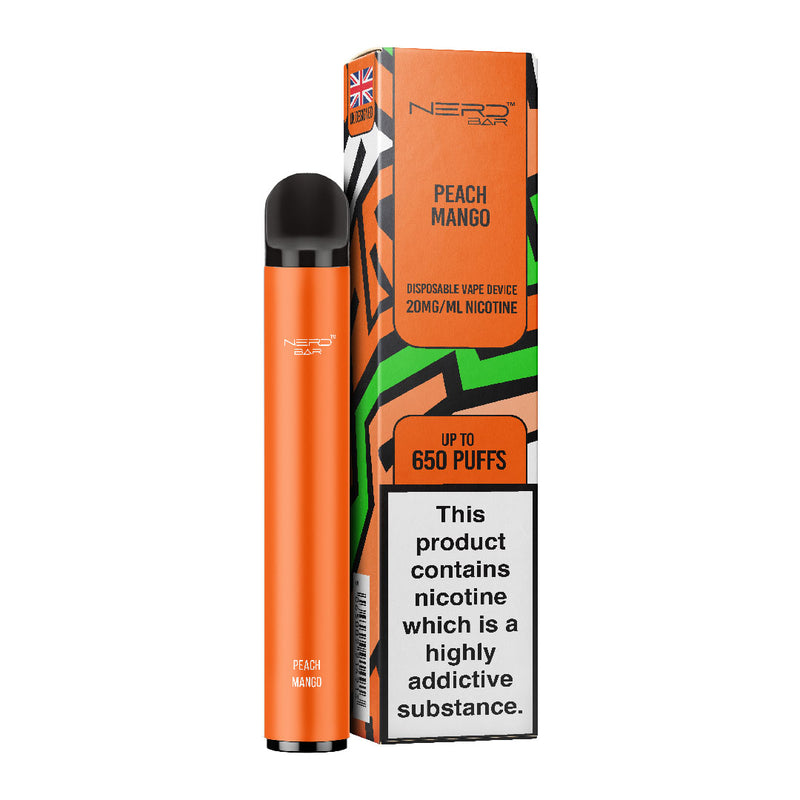 NERD BAR PEACH MANGO DISPOSABLE VAPE