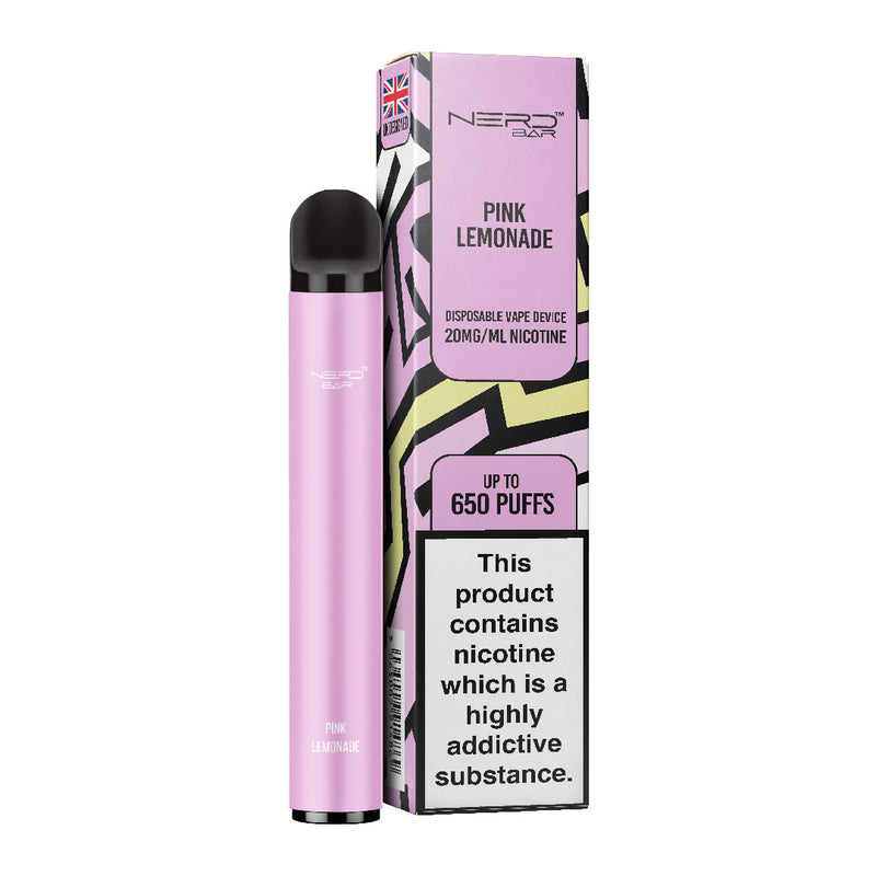 NERD BAR PINK LEMONADE DISPOSABLE VAPE