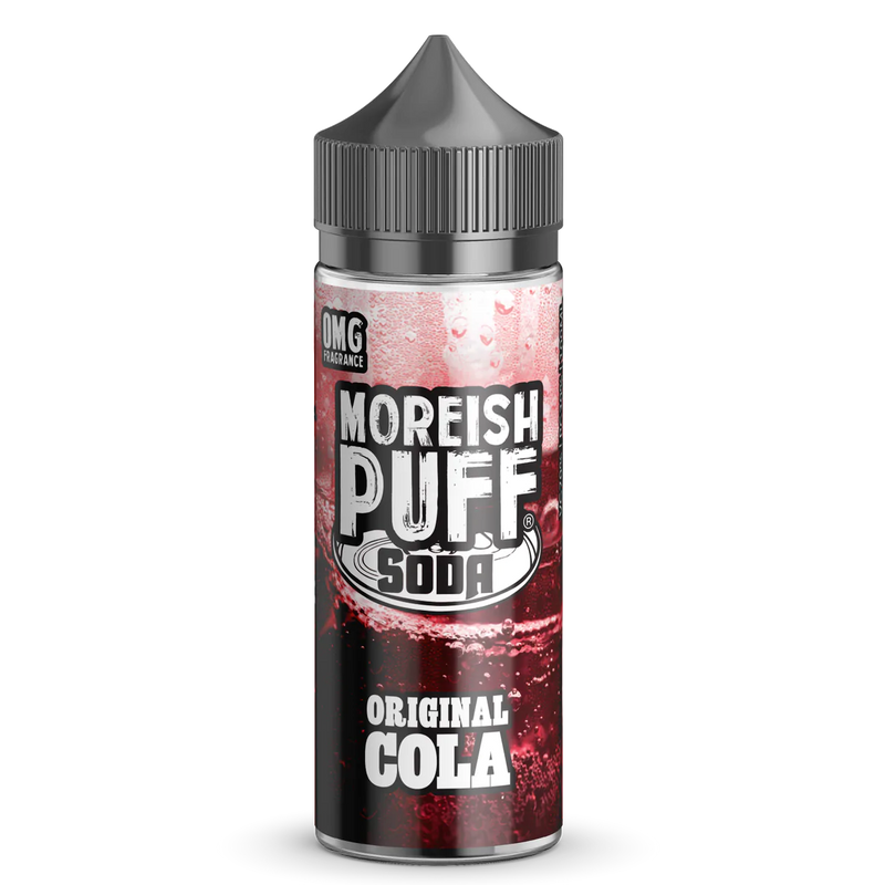 MOREISH PUFF SODA ORIGINAL COLA SHORTFILL E-LIQUID 100ML