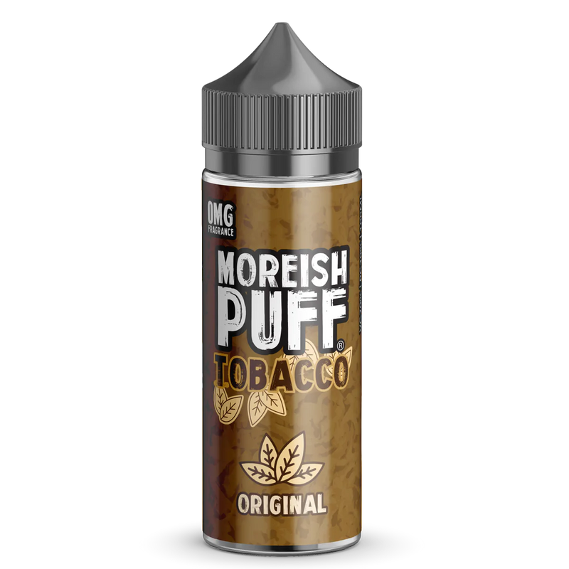 MOREISH PUFF TOBACCO ORIGINAL SHORTFILL E-LIQUID 100ML