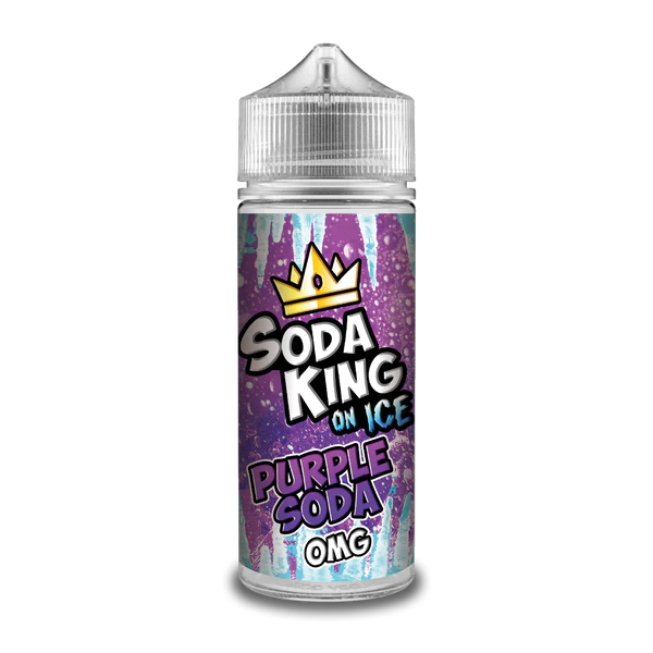 SODA KING ON ICE PURPLE SODA ON ICE E-LIQUID SHORTFILL 100ML