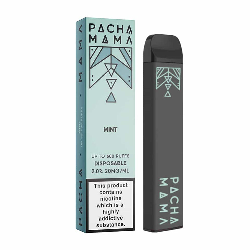 PACHA MAMA MINT DISPOSABLE VAPE 600 PUFFS