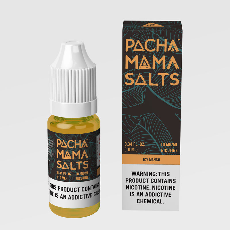 PACHAMAMA ICY MANGO NICOTINE SALT E-LIQUID 10ML