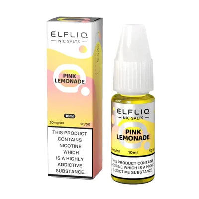 ELF BAR ELFLIQ PINK LEMONADE NIC SALT E-LIQUID 10ML