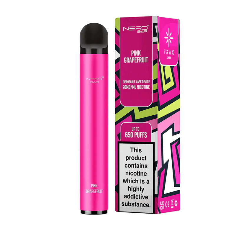 NERD BAR PINK GRAPEFRUIT DISPOSABLE VAPE