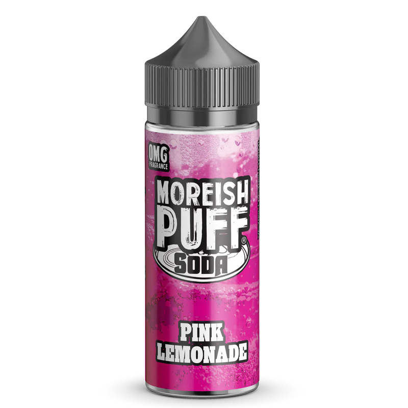 MOREISH PUFF SODA PINK LEMONADE SHORTFILL E-LIQUID 100ML