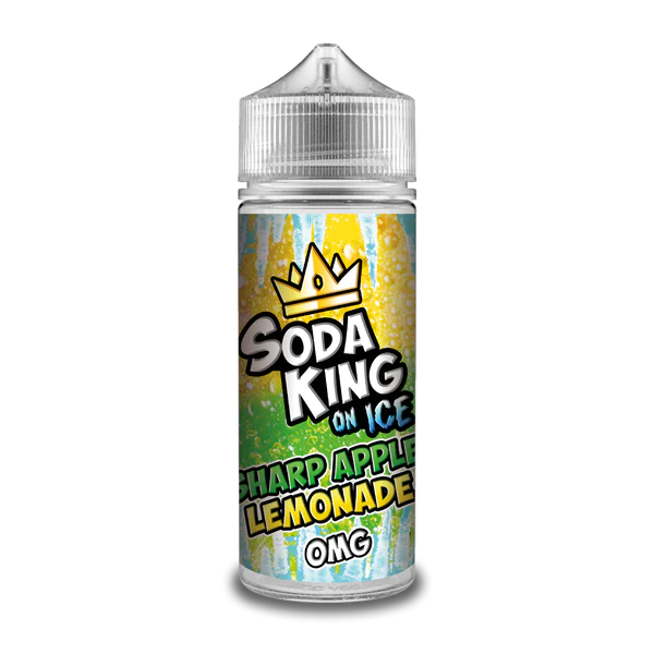 SODA KING ON ICE SHARP APPLE LEMONADE ON ICE E-LIQUID SHORTFILL 100ML