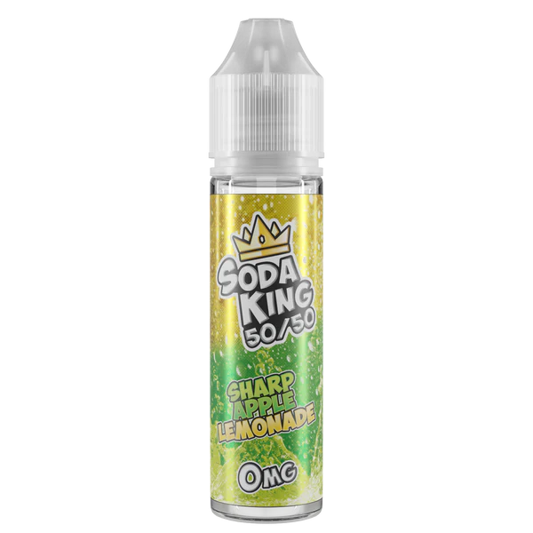 SODA KING 50/50 SHARP APPLE LEMONADE SHORTFILL E-LIQUID 50ML