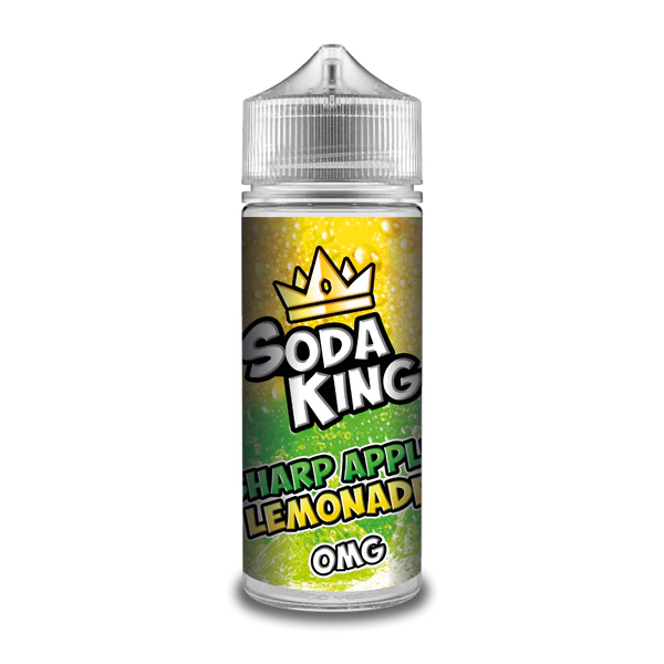 SODA KING SHARP APPLE LEMONADE E-LIQUID SHORTFILL 100ML