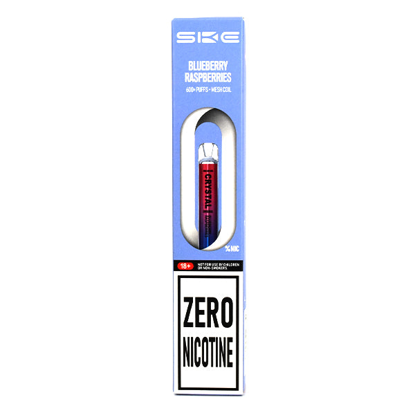 SKE CRYSTAL ZERO BLUEBERRY RASPBERRIES DISPOSABLE 600 PUFFS