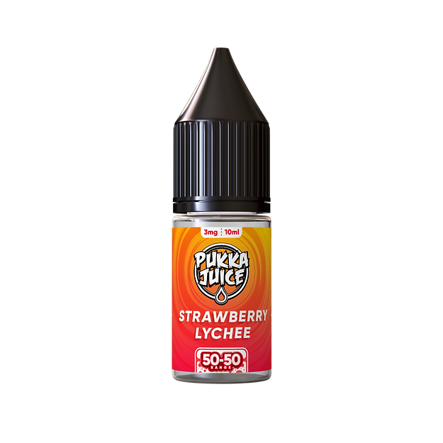 PUKKA JUICE STRAWBERRY LYCHEE E-LIQUID 10ML