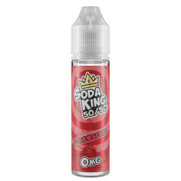 SODA KING 50/50 STRAWBERRY SHORTFILL E-LIQUID 50ML