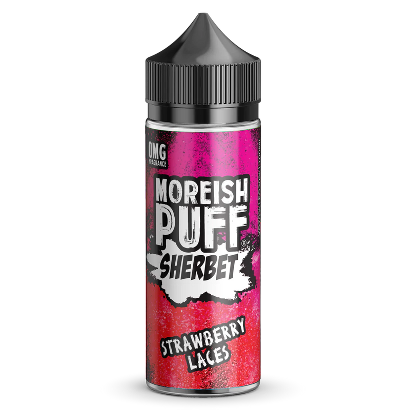 MOREISH PUFF SHERBET STRAWBERRY LACES SHORTFILL E-LIQUID 100ML