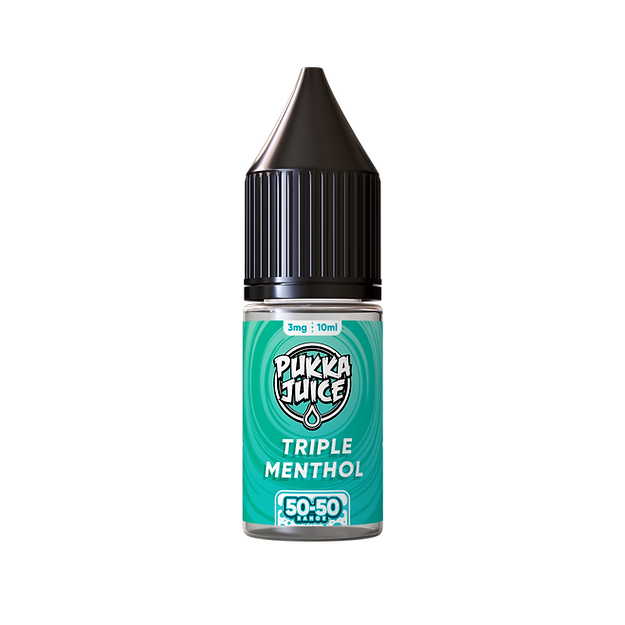 PUKKA JUICE TRIPLE MENTHOL  E-LIQUID 10ML