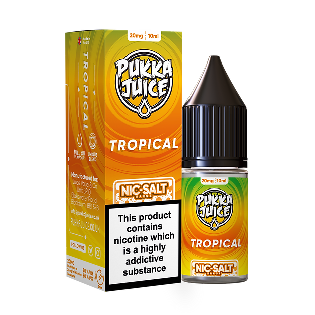 PUKKA JUICE TROPICAL NIC-SALT 10ML