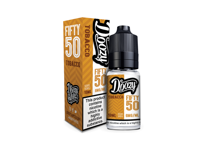 DOOZY 50:50 TOBACCO E-LIQUID 10ML