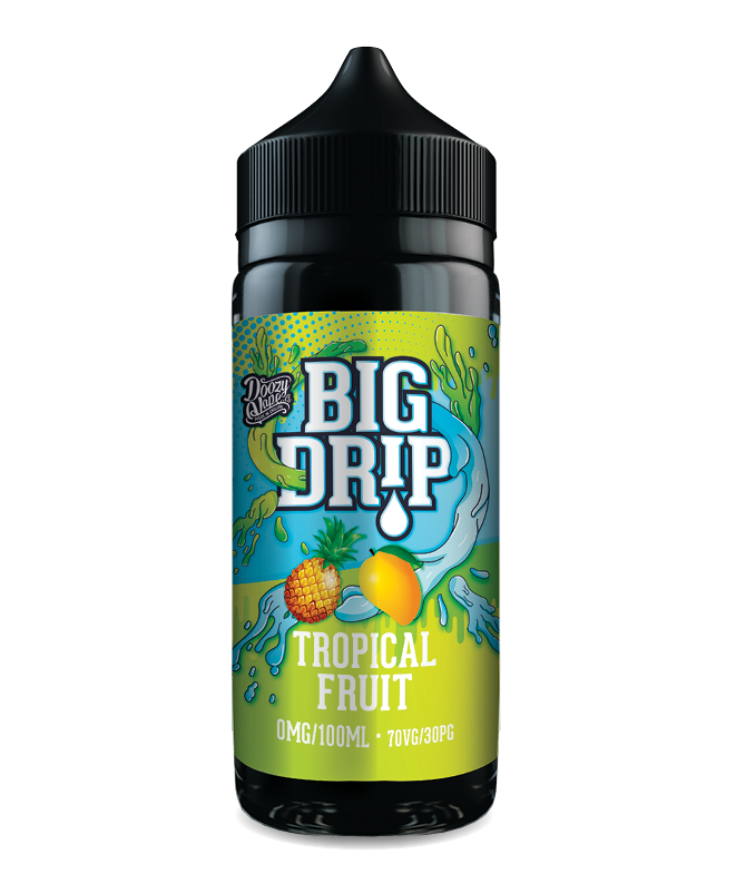 BIG DRIP TROPICAL FRUIT E-LIQUID SHORTFILL 100ML