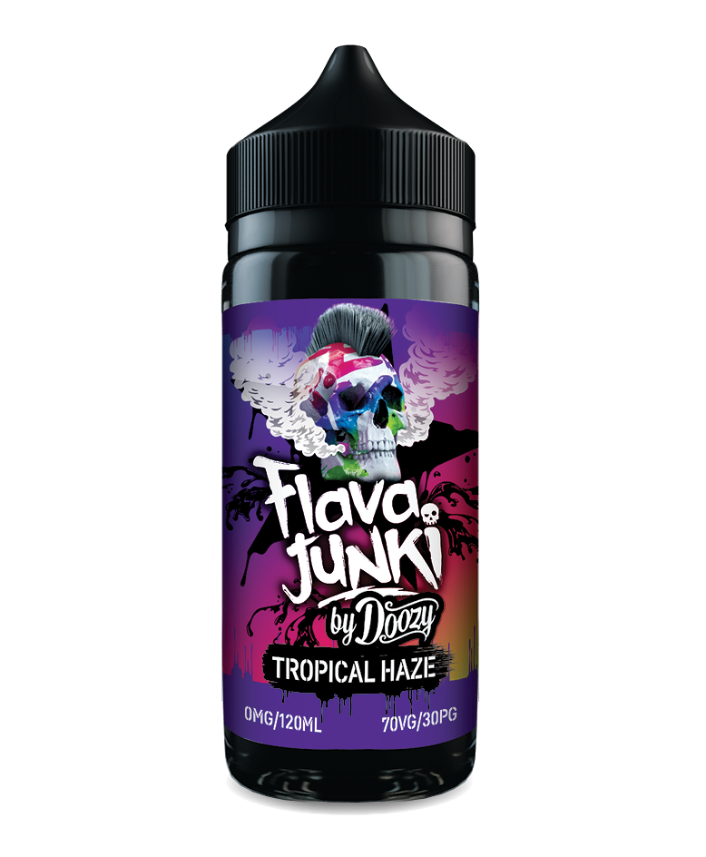 FLAVA JUNKI TROPICAL HAZE E-LIQUID SHORTFILL 100ML