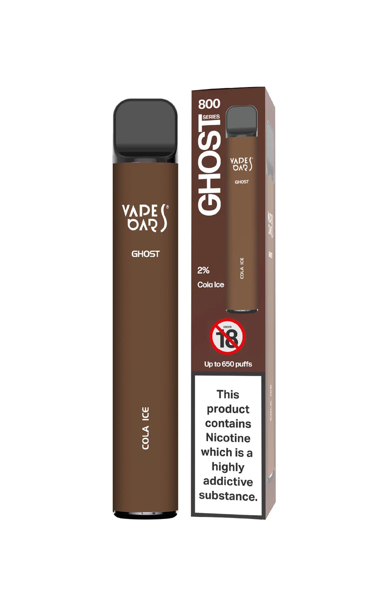 VAPES BARS GHOST COLA ICE DISPOSABLE VAPE