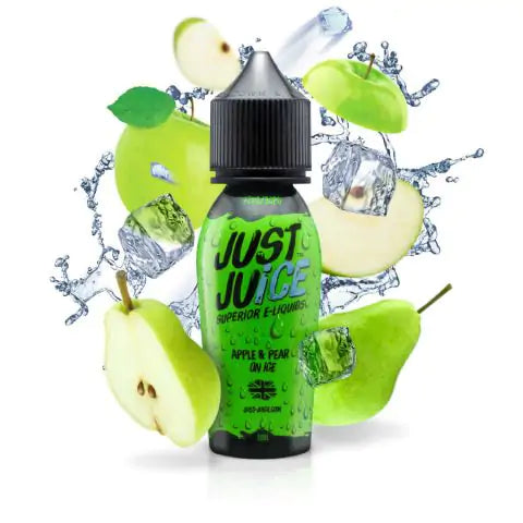 JUST JUICE APPLE PEAR ON ICE SHORTFILL E-LIQUID 50ML