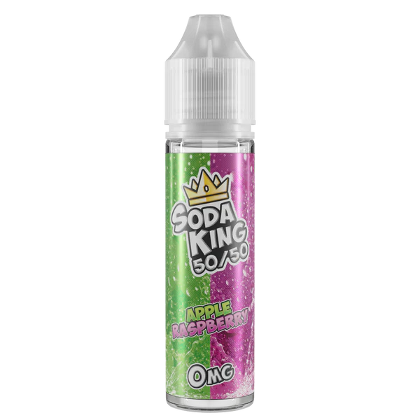 SODA KING 50/50 APPLE RASPBERRY SHORTFILL E-LIQUID 50ML