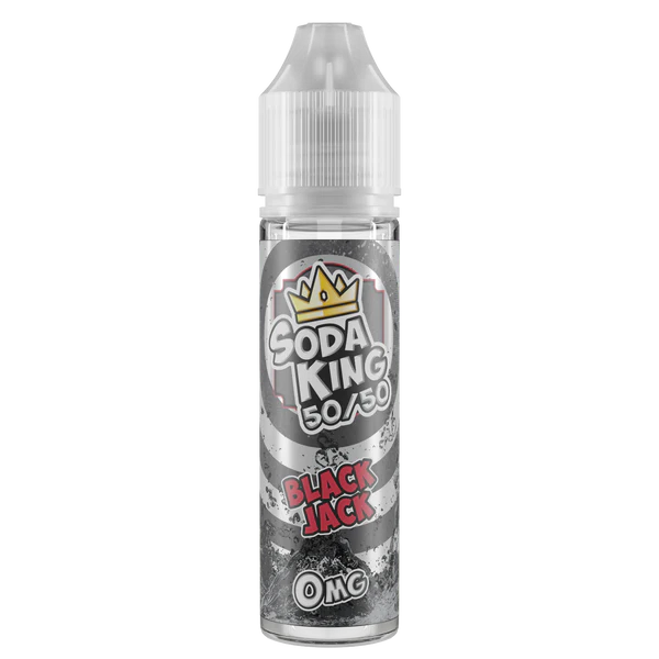 SODA KING 50/50 BLACK JACK SHORTFILL E-LIQUID 50ML