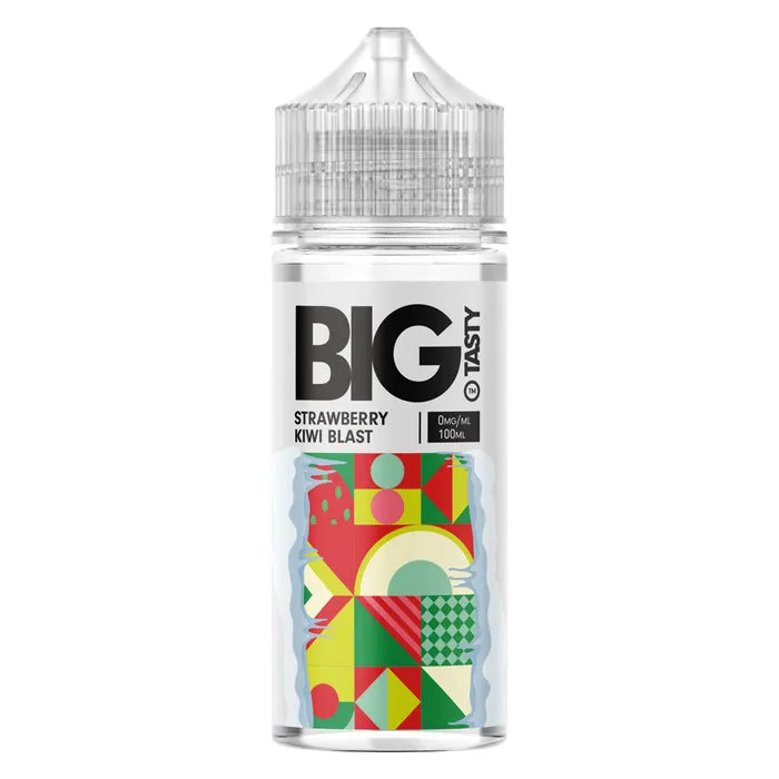 THE BIG TASTY STRAWBERRY KIWI BLAST SHORTFILL E-LIQUID 100ML